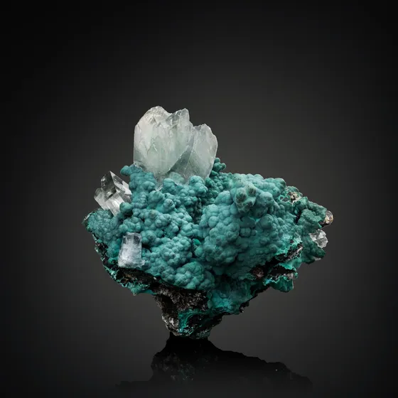 Baryte & Malachite